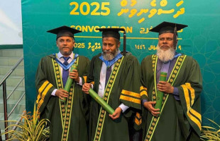ފެނުމުގެ ނުކުޅެދުންތެރިކަން ހުންނަ 9 ފަރާތަކުން މާސްޓަރސް ޑިގްރީ ހާސިލުކޮށްފި