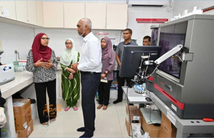 ތެލަސީމިއާ ކުދިންނަށް ވީ ވައުދު ހަގީގަތަކަށް ހަދައިދޭނަން: ރައީސް
