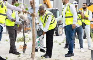 ލަންކާ އިން ހަދިޔާކުރި ހައިވަކަރު ގަސްތައް ރާއްޖޭގެ ކޮންމެ ރަށަކަށް