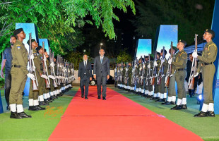 މަތީ އަރުތަވެރިންގެ އިނާމުގެ 5 ވަނަ ދަންފަޅީގެ ޝަރަފްވެރި މެހްމާނަކީ ރައީސް
