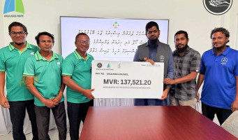 ޚިދުމަތް ޖަމްއިއްޔާ އިން އުކުޅަހު ފުރުޤާން މިސްކިތް މަރާމާތުކުރުމަށް 1 ލައްކައަށްވުރެ ގިނަ ރުފިޔާ