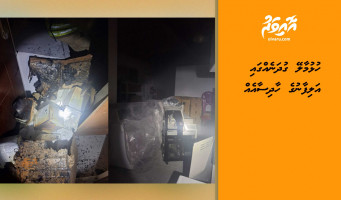 ހުޅުމާލޭ ގުދަނެއްގައި އަލިފާނުގެ ހާދިސާއެއް