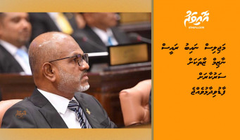 މަޖިލިސް ނައިބު ރައީސް ނާޒިމް ޒާތަކަށް ސަރުކާރަށް ފާޑުވިދާޅުވެއްޖެ