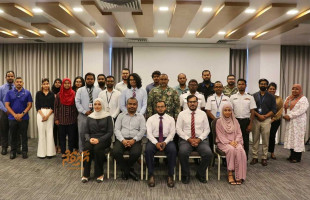 ގްރީންހައުސް ގޭސް ދުމުގެ މިންވަރު އަންދާޒާކުރުމާބެހޭ ތަމްރީނު ވޯކްޝޮޕެއް