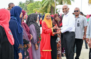 ތަރައްގީގެ ލަނޑުދަނޑިތައް ހާސިލުކުރުމުގައި ޒުވާނުން ބާރުވެރިކުރުވުމަށް ރައީސް ގޮވާލައްވައިފި