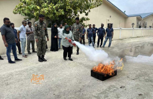 ކޫއްޑޫ ފިޝަރީޒް ކޮމްޕްލެކްސްގެ މުވައްޒަފުންނަށް ފަޔަރ އެވެއަރނަސް ސެޝަނެއް